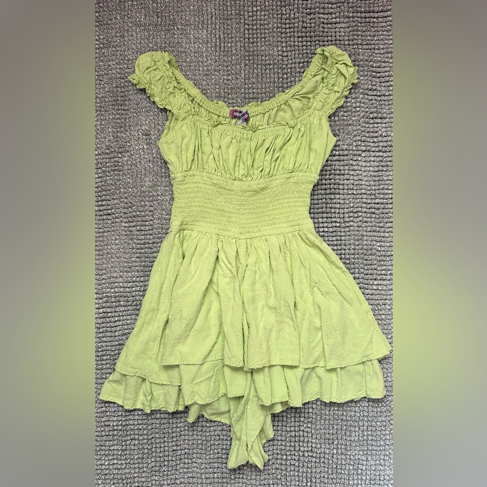 Urban Outfitters Lime Green Romper